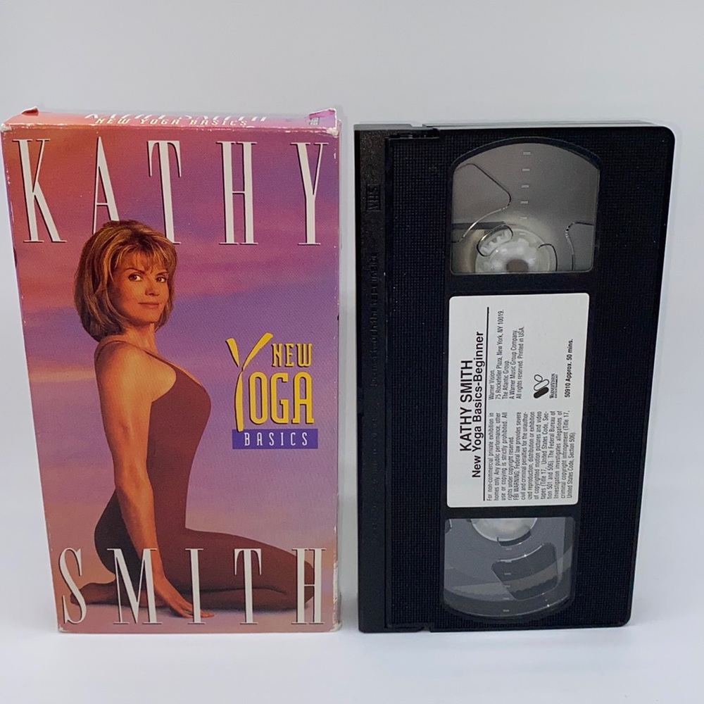 Kathy Smith New Yoga Basics Beginner VHS Video Fitness Exercise
